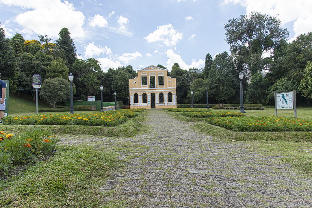 Linda edifício grande lugar turístico