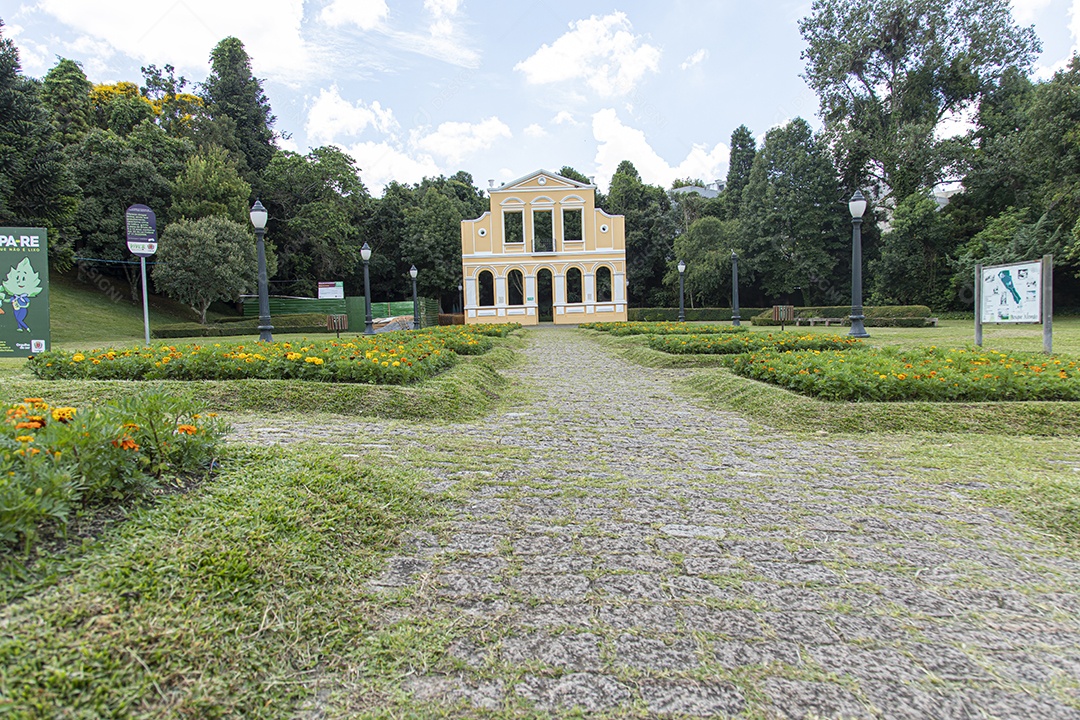Linda edifício grande lugar turístico