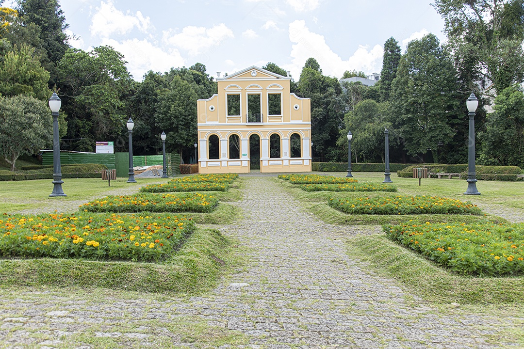 Linda edifício grande lugar turístico