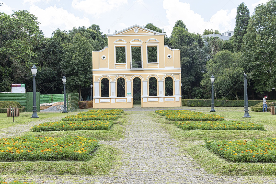Linda edifício grande lugar turístico