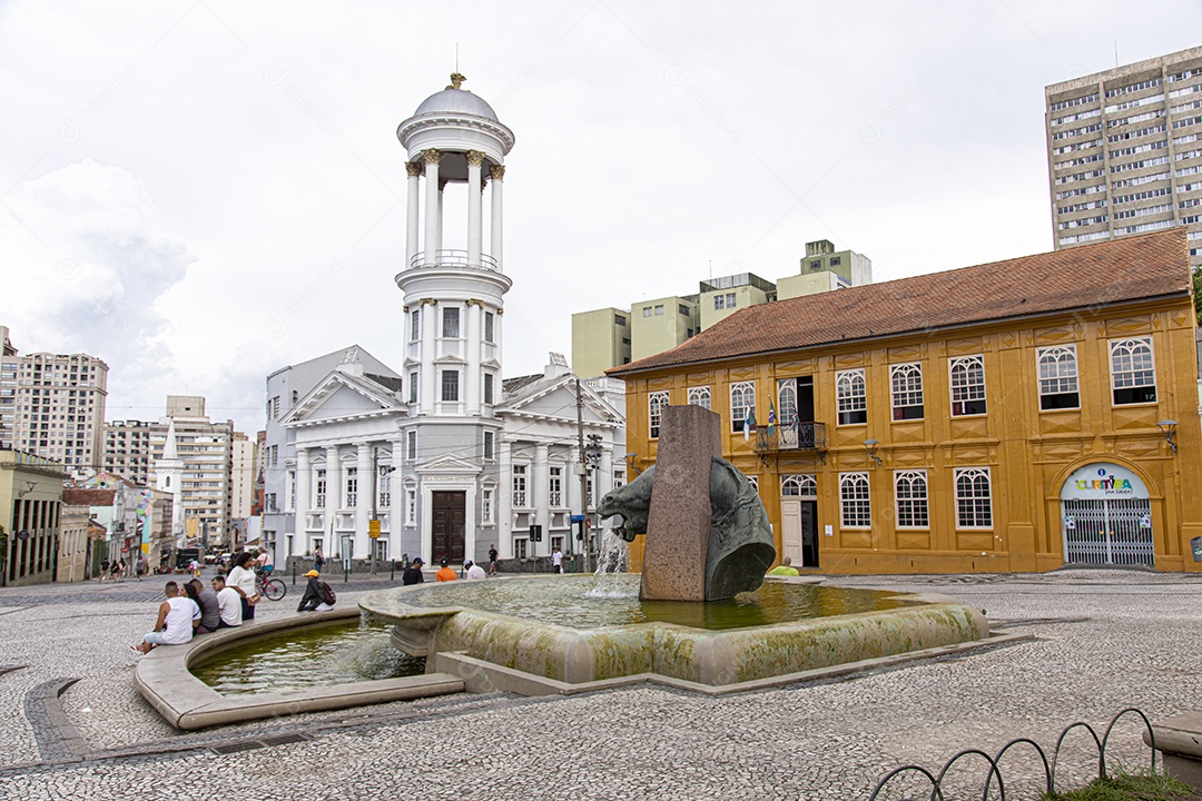 Linda edifício grande lugar turístico