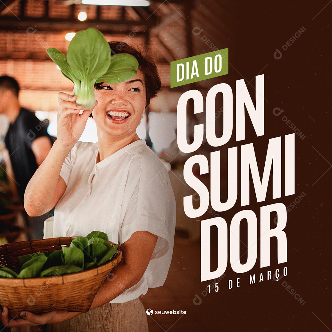 Dia Do Consumidor 15 de Março Social Media PSD Editável