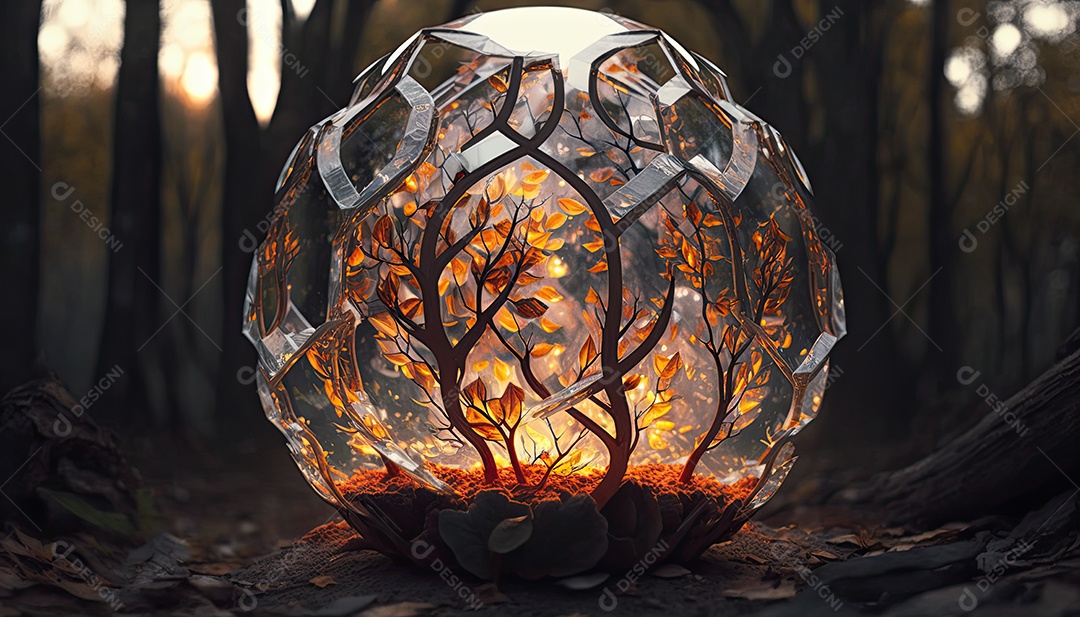 Ilustração do ambiente do jogo.