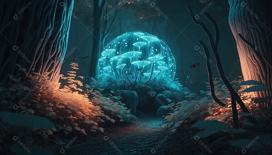 Ilustração do ambiente do jogo