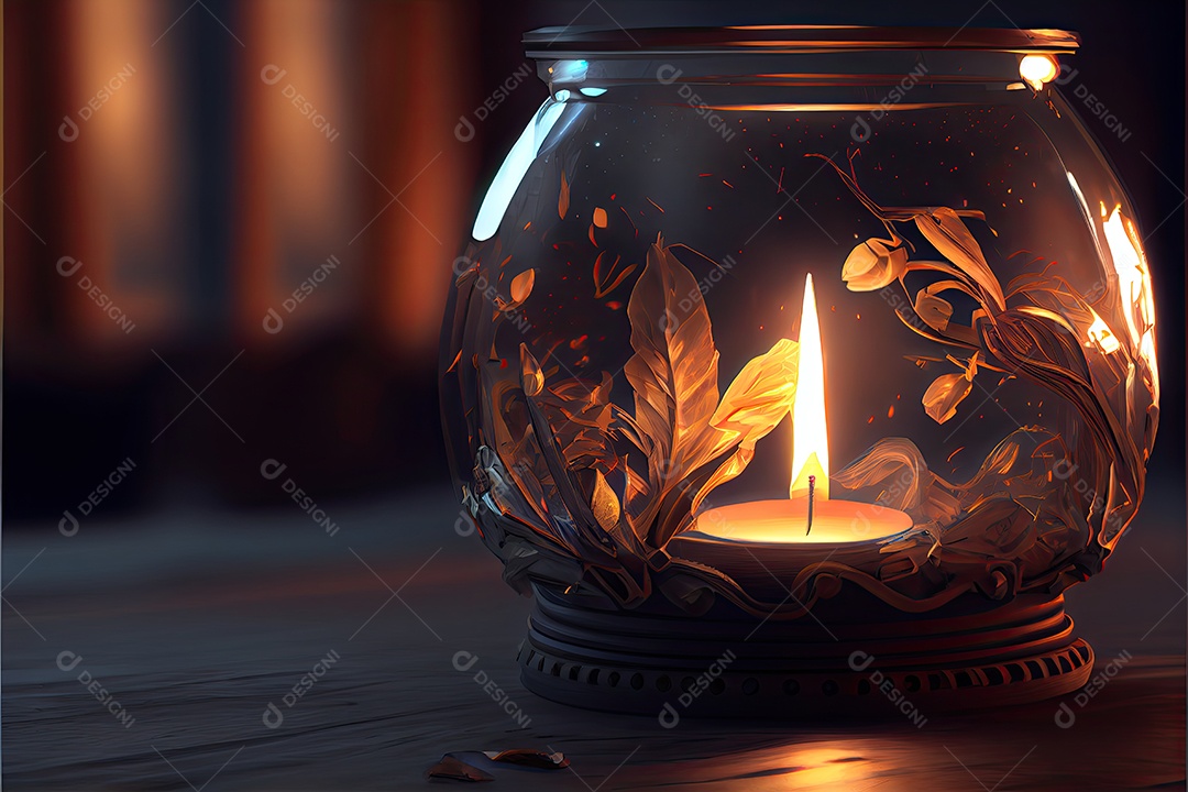 Dia Internacional da Luz, 16 de maio, lâmpada emitindo renderização foto realista