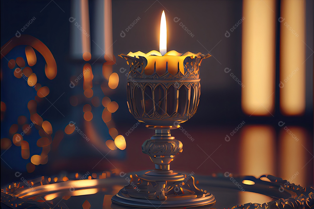 Dia Internacional da Luz, 16 de maio, lâmpada emitindo renderização foto realista