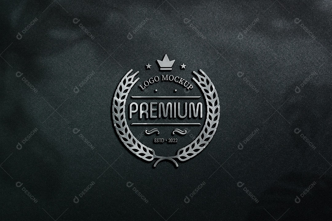 Mockup Logotipo de Empresa PSD Editável