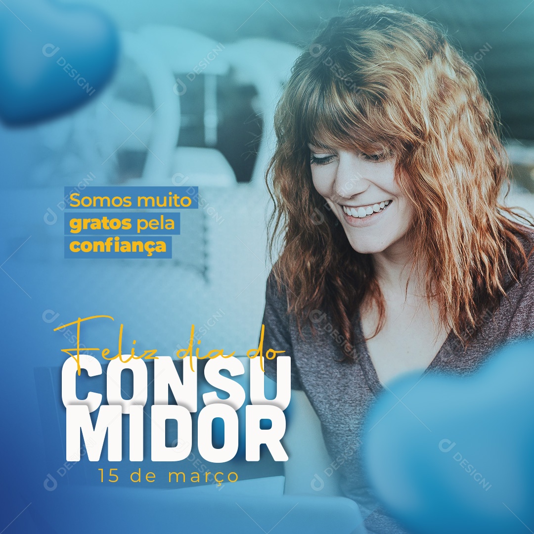 Feliz Dia Do Consumidor 15 de Março Social Media PSD Editável
