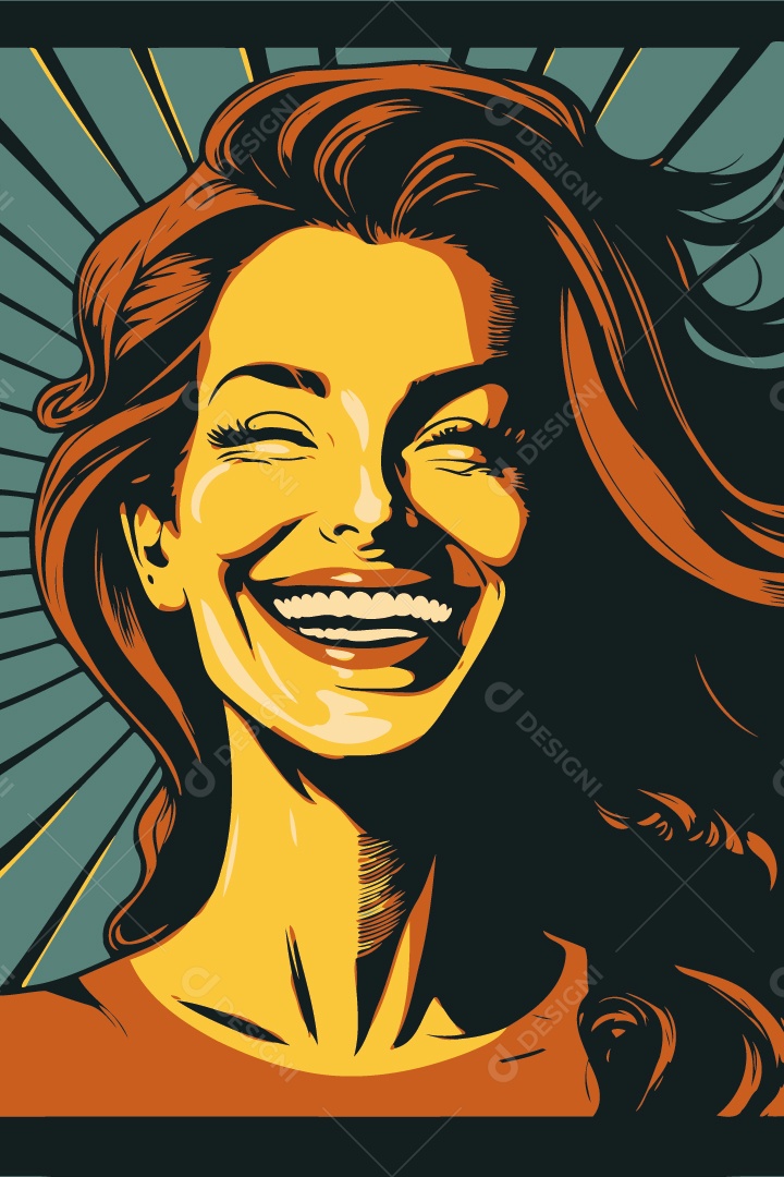 Ilustração Dia Internacional da Mulher 08 de Março Vetor EPS