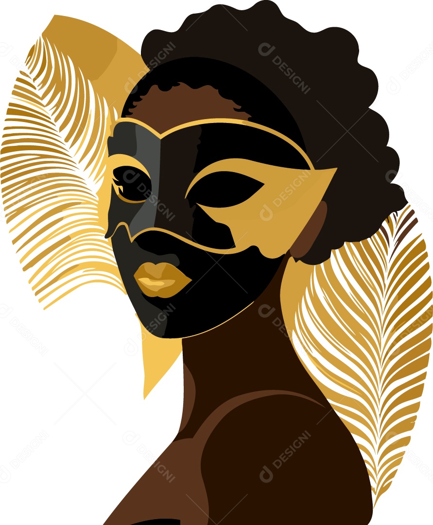 Ilustração de Carnaval Vetor EPS Editável