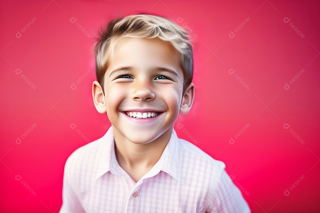 Garotinho lindo rindo
