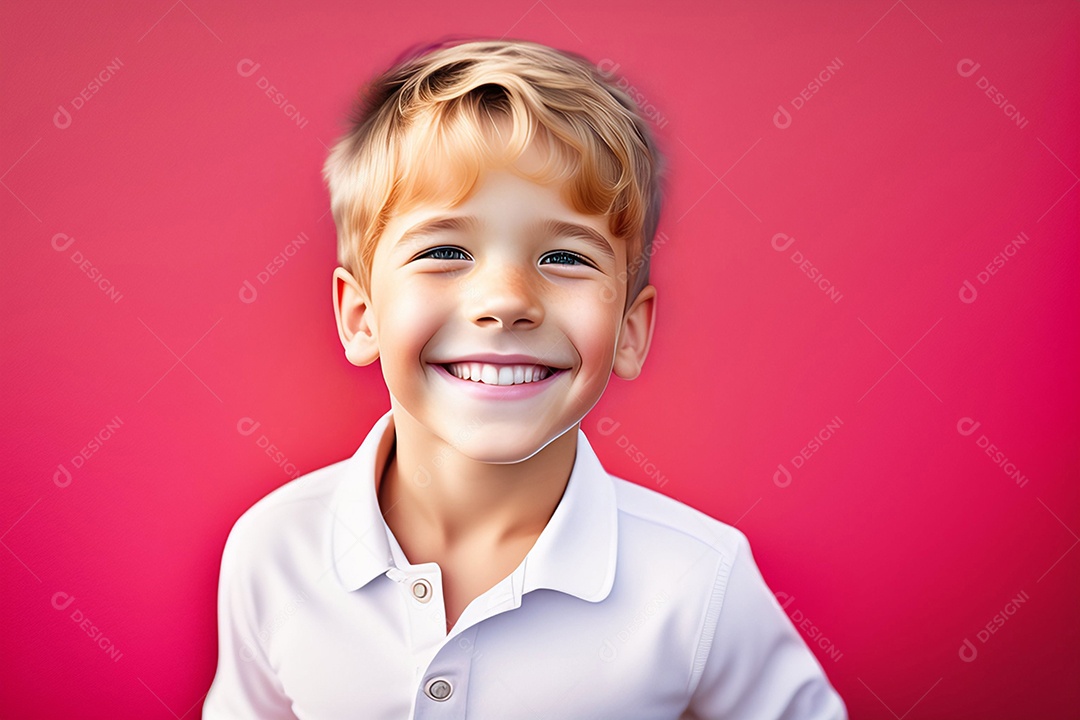 Garotinho lindo rindo