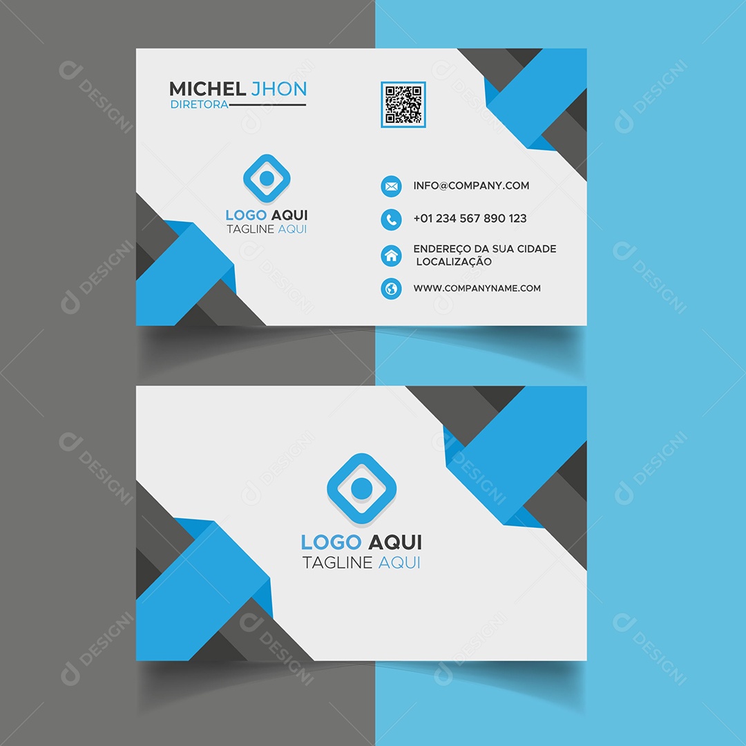 Modelo de Cartão de Visita EPS Editável