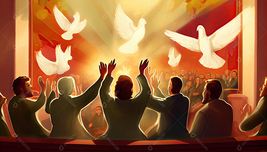 Pentecostes, um festival semanal que celebra o fim da colheita de grãos