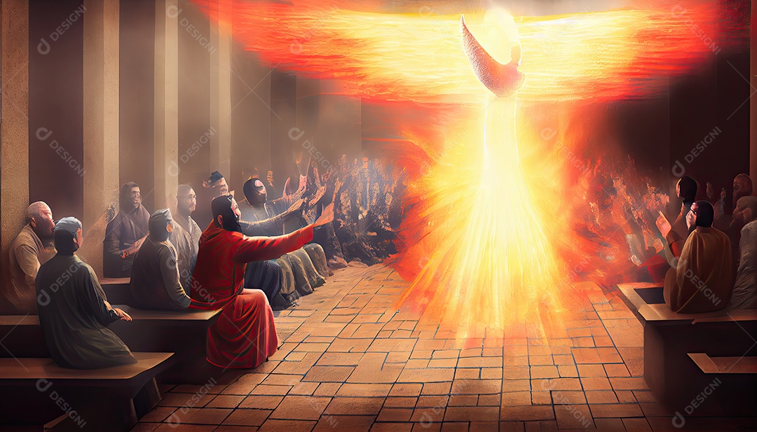 Pentecostes, um festival semanal que celebra o fim da colheita de grãos