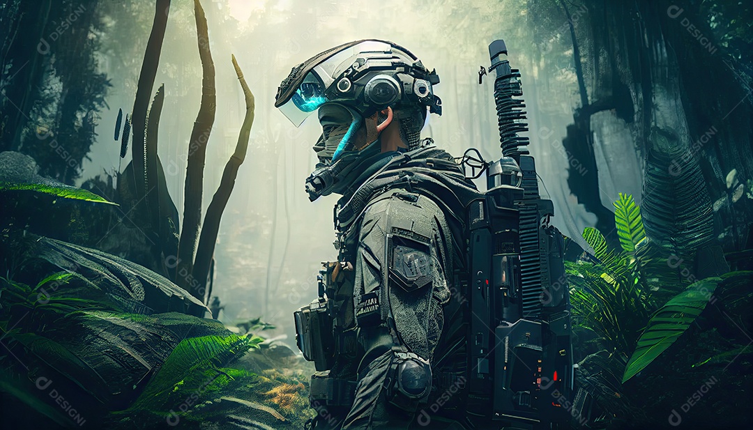 Empreiteiros de serviço de segurança privada a unidade especial de elite soldado de proteção total segurando rifle de assalto visando o alvo Dia Memorial lembrando os soldados caídos em todo o mundo