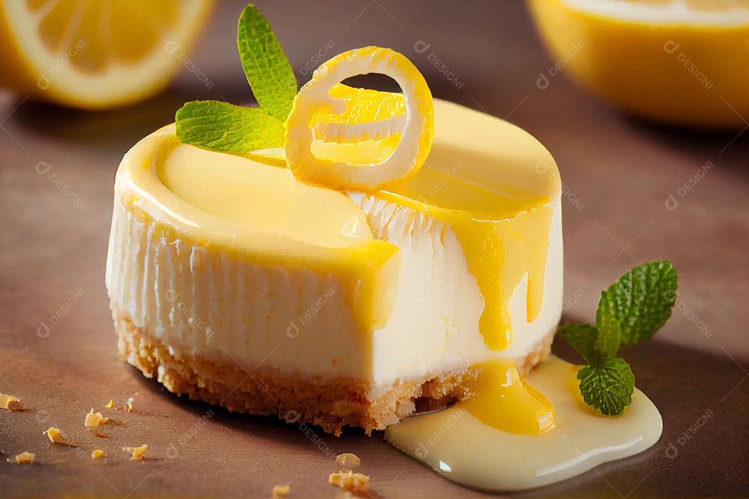 Deliciosa cheesecake de limão