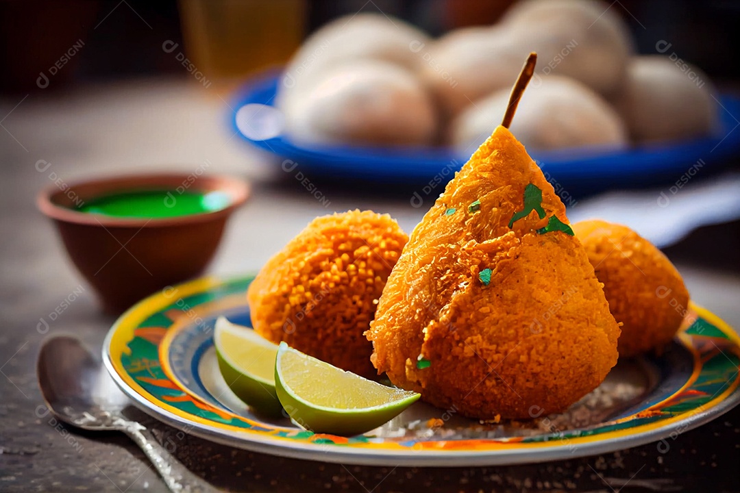 Deliciosa coxinha de frango