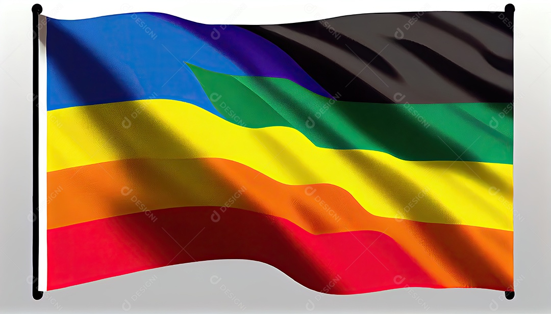 Bandeira do orgulho Coração do orgulho Mês e dia do orgulho o amor conquista
