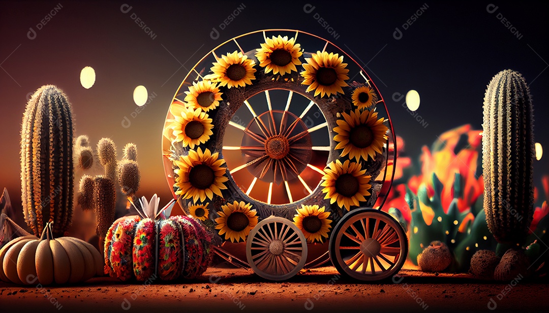 Decoração de festa junina