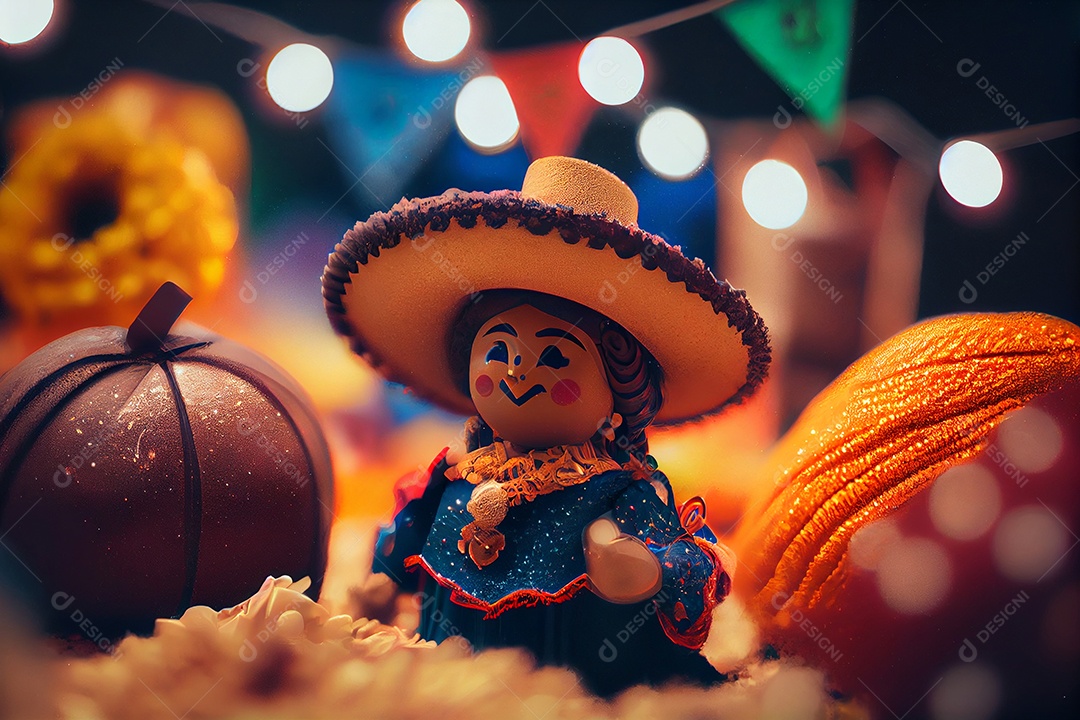 Ilustração para festa junina