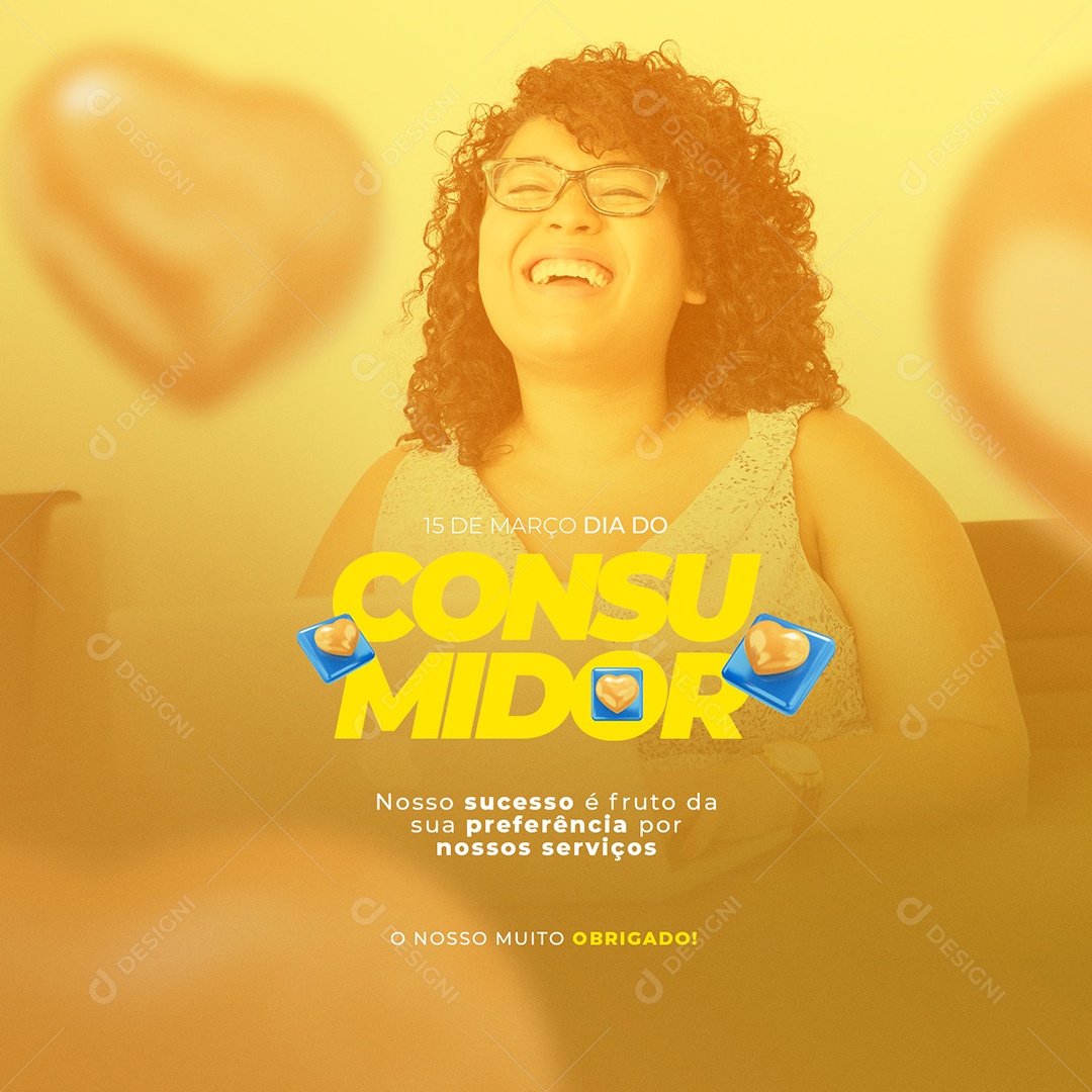 Dia do Consumidor 15 de Março Social Media PSD Editável