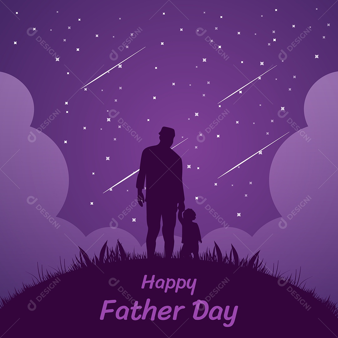 Ilustração  Dia dos Pais Vetores EPS