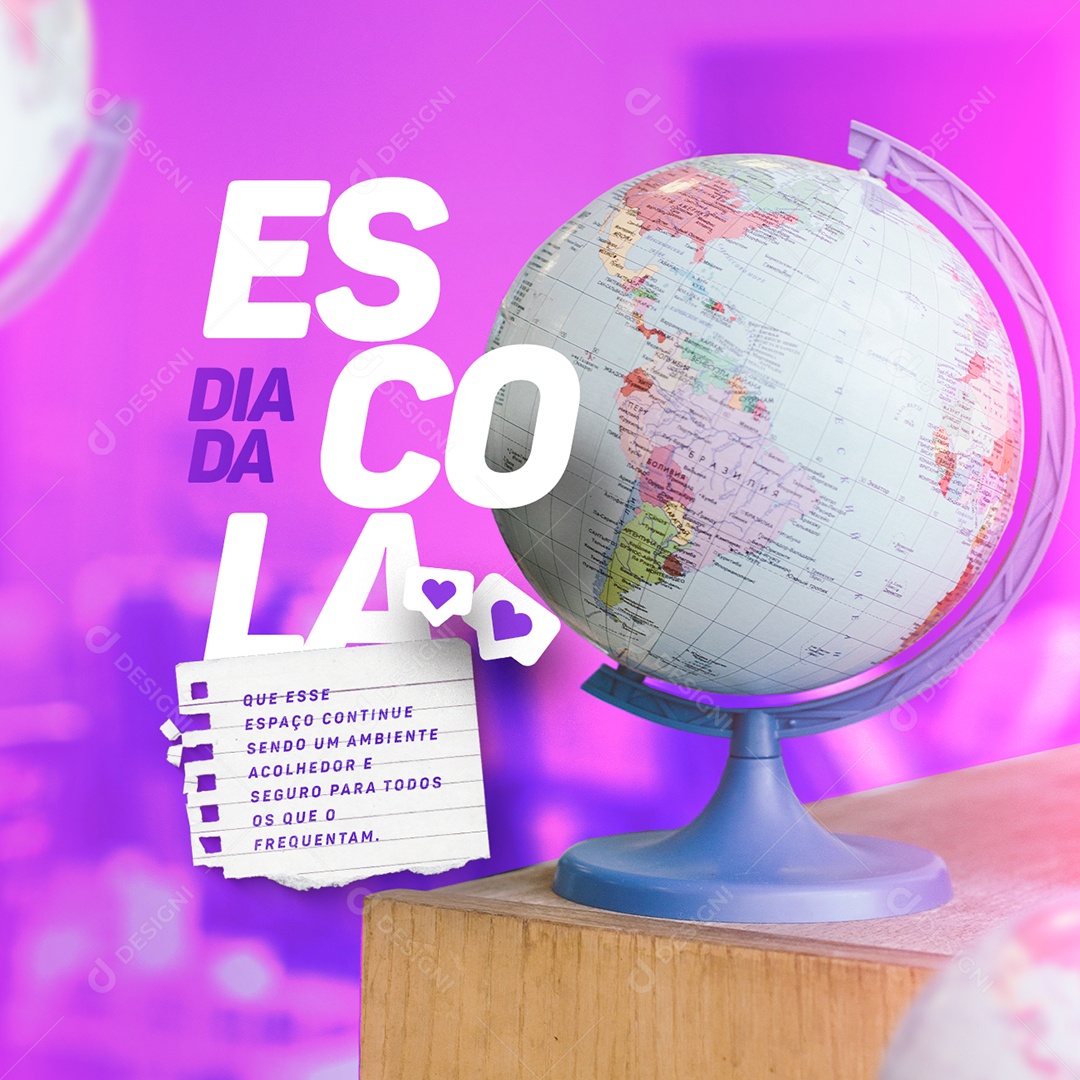 Que Esse Espaço Continue Sendo Um Ambiente Acolhedor E Seguro Dia da Escola Social Media PSD Editável