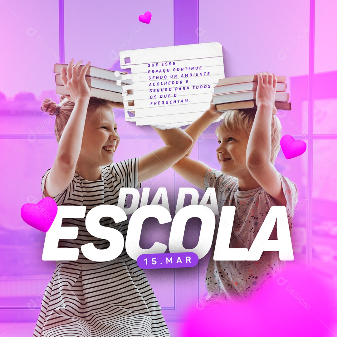 Que Esse Espaço Continue Sendo Um Ambiente Acolhedor E Seguro Dia da Escola Social Media PSD Editável