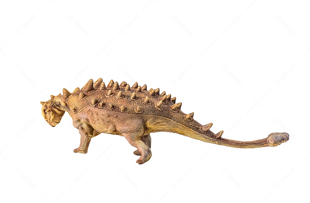 Dinossauro em fundo branco