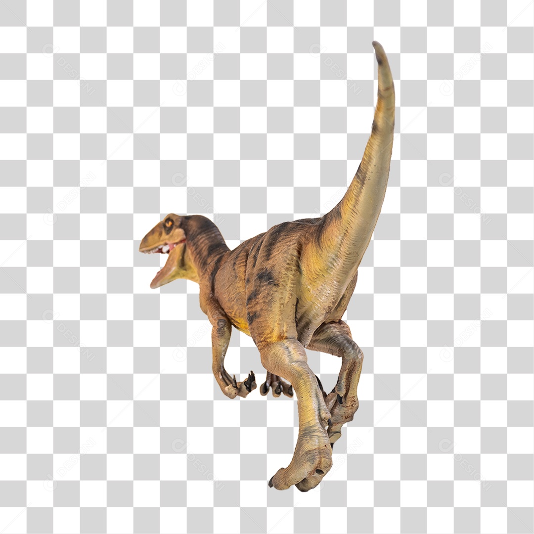 Objeto 3D Dinossauro Pré-histórico Para Composição PNG Transparente