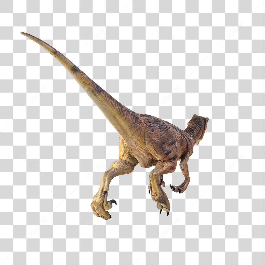 Objeto 3D Dinossauro Pré-histórico Para Composição PNG Transparente