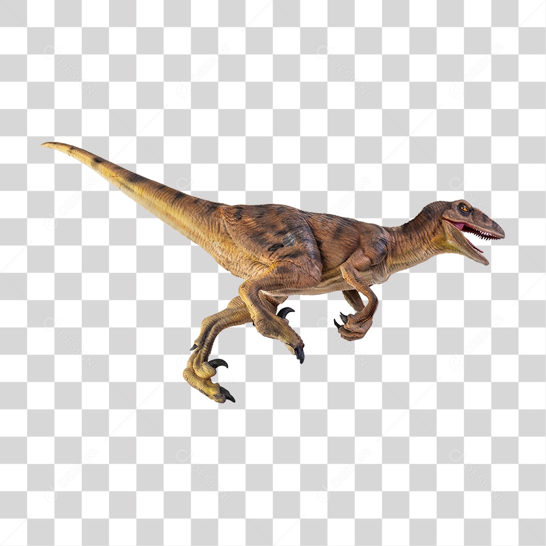 Objeto 3D Dinossauro Pré-histórico Para Composição PNG Transparente
