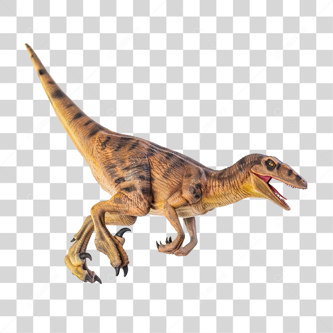 Objeto 3D Dinossauro Pré-histórico Para Composição PNG Transparente