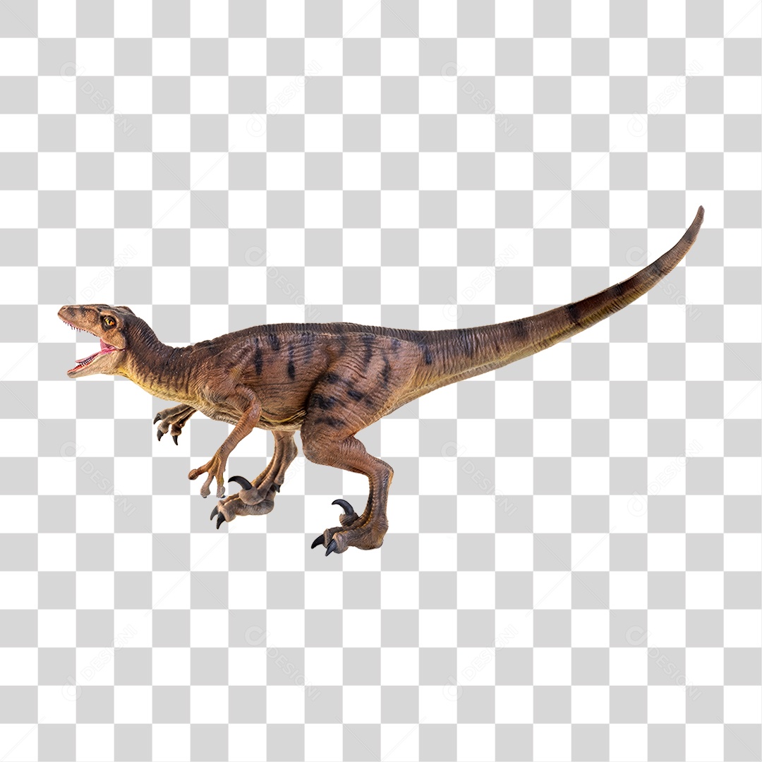 Objeto 3D Dinossauro Pré-histórico Para Composição PNG Transparente
