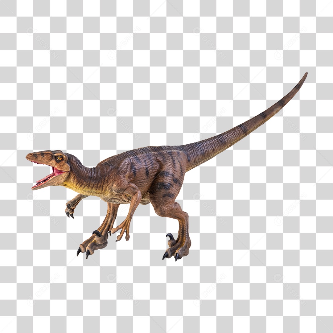 Objeto 3D Dinossauro Pré-histórico Para Composição PNG Transparente
