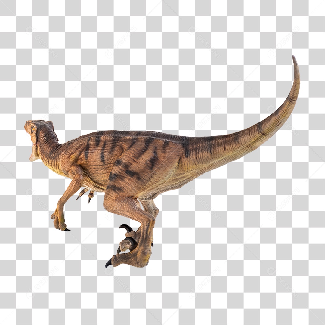Objeto 3D Dinossauro Pré-histórico Para Composição PNG Transparente