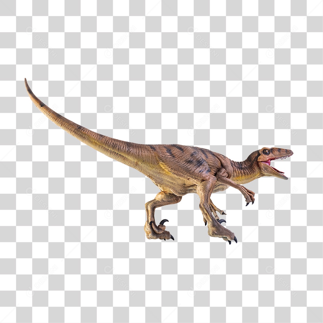 Objeto 3D Dinossauro Pré-histórico Para Composição PNG Transparente