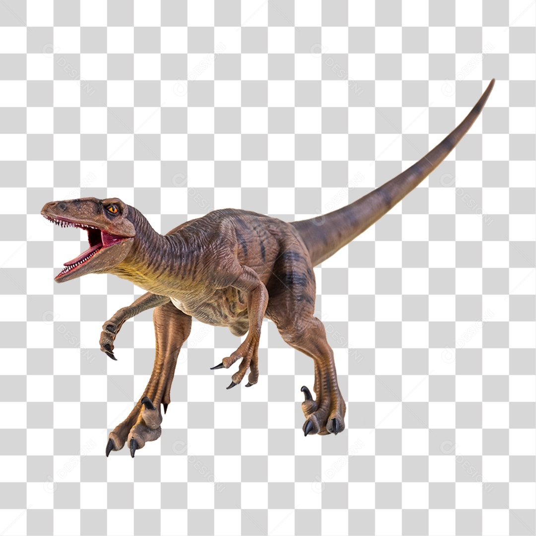 Objeto 3D Dinossauro Pré-histórico Para Composição PNG Transparente