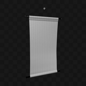 Banner Esportivo - Modelo 3D