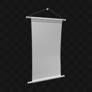 Banner Esportivo - Modelo 3D