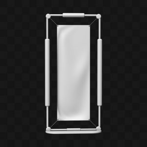 Banner Esportivo - Modelo 3D