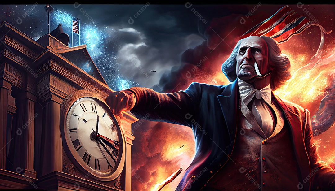 Tempo do Dia da Independência para a revolução! 4 de julho.