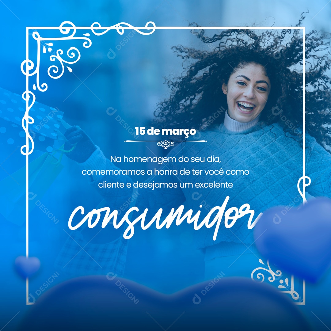 Dia Do Consumidor 15 De Março Social Media PSD Editável