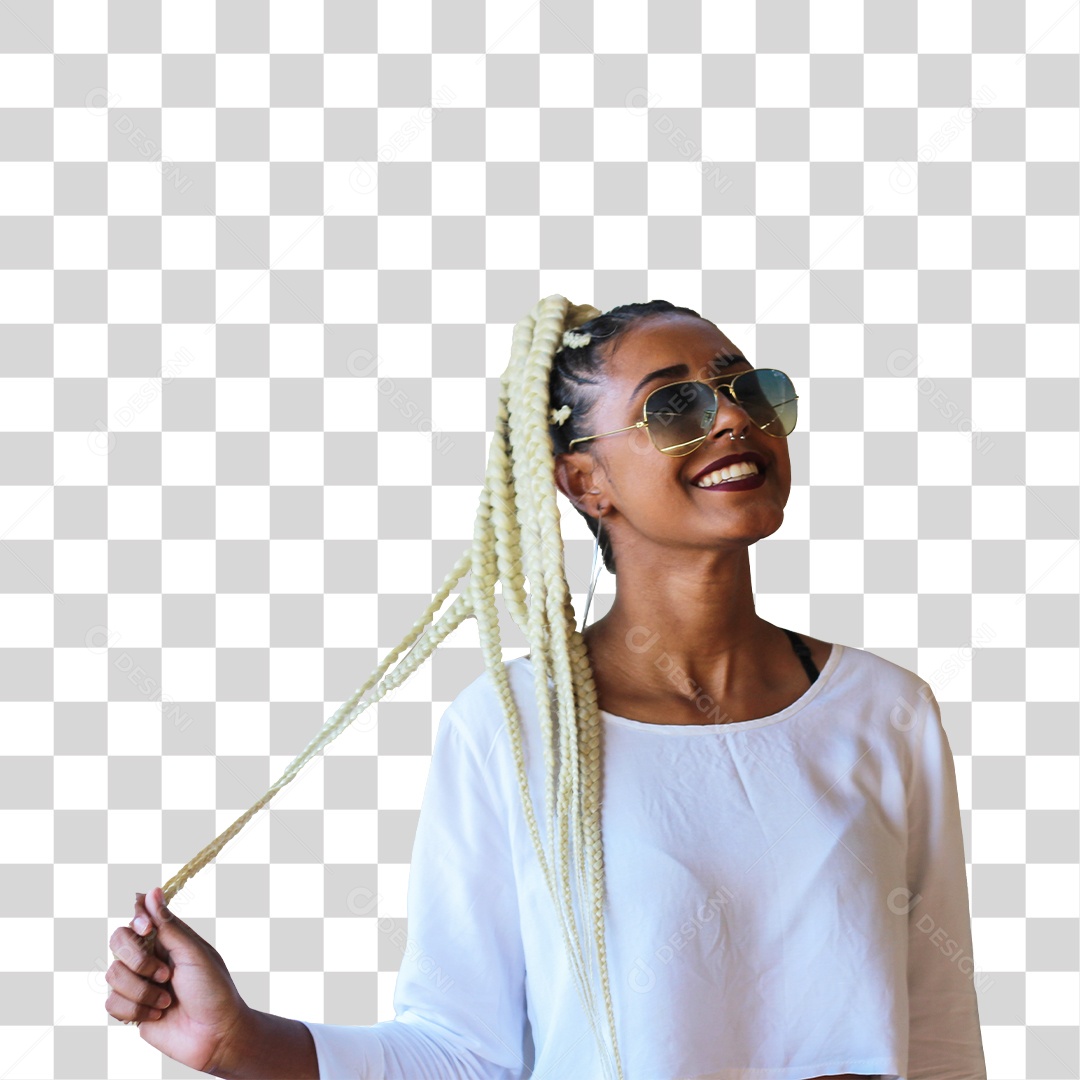 Jovem Sorrindo Confiante PNG Transparente