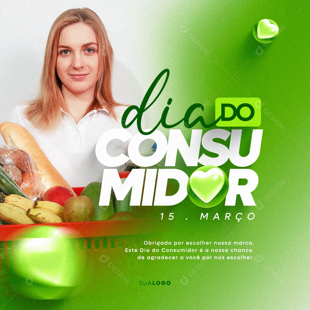 Dia Do Consumidor 15 de Março Social Media PSD Editável
