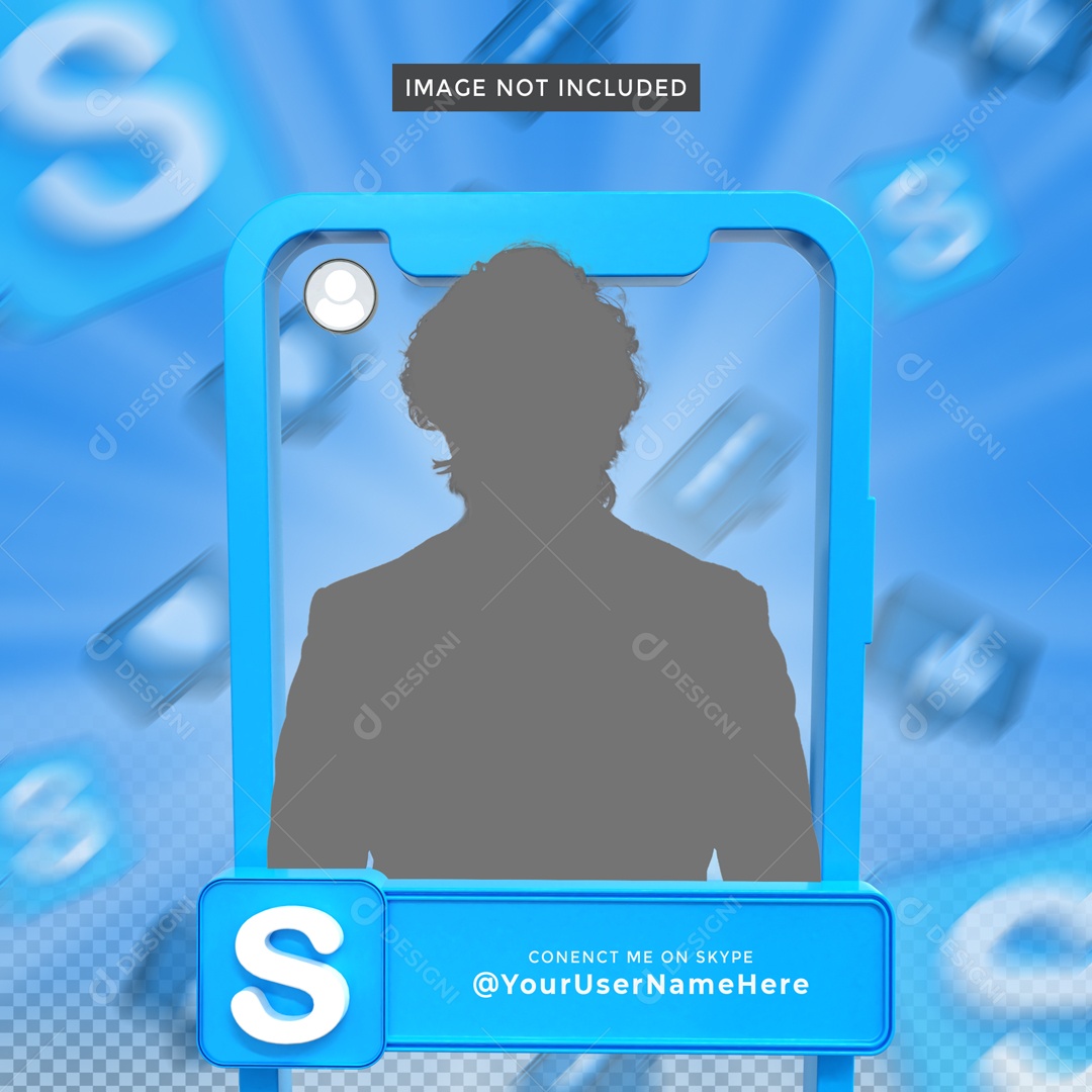 Moldura Skype PSD