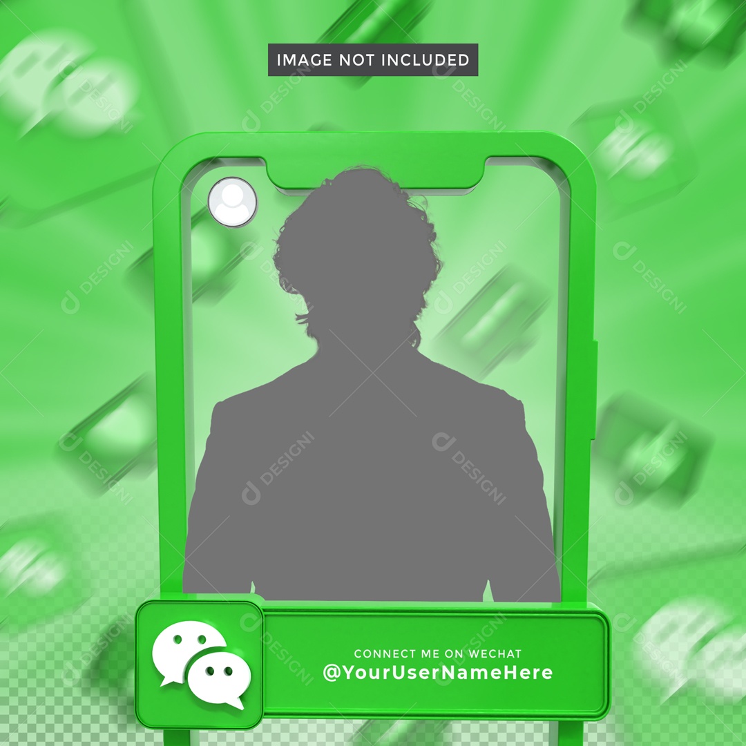 Moldura WeChat PSD