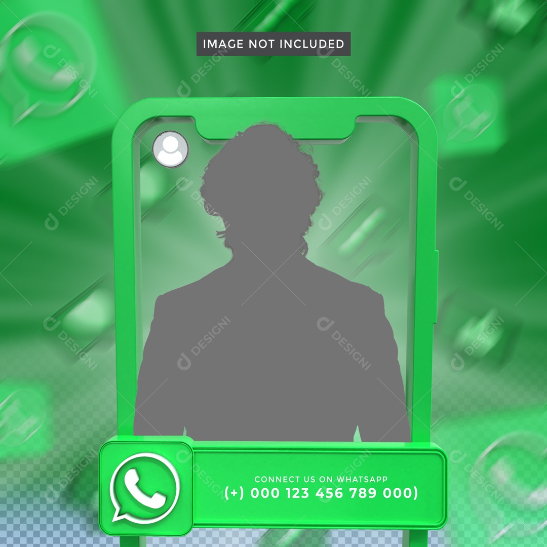 Moldura WhatsApp PSD