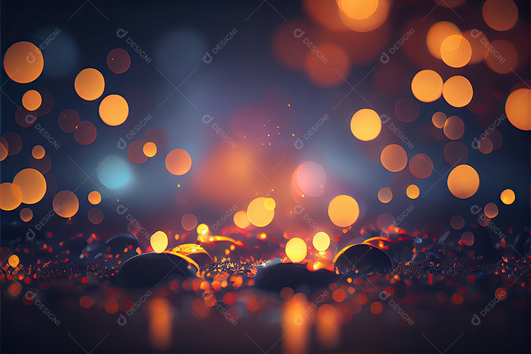 Papel de parede de luz bokeh de fundo.